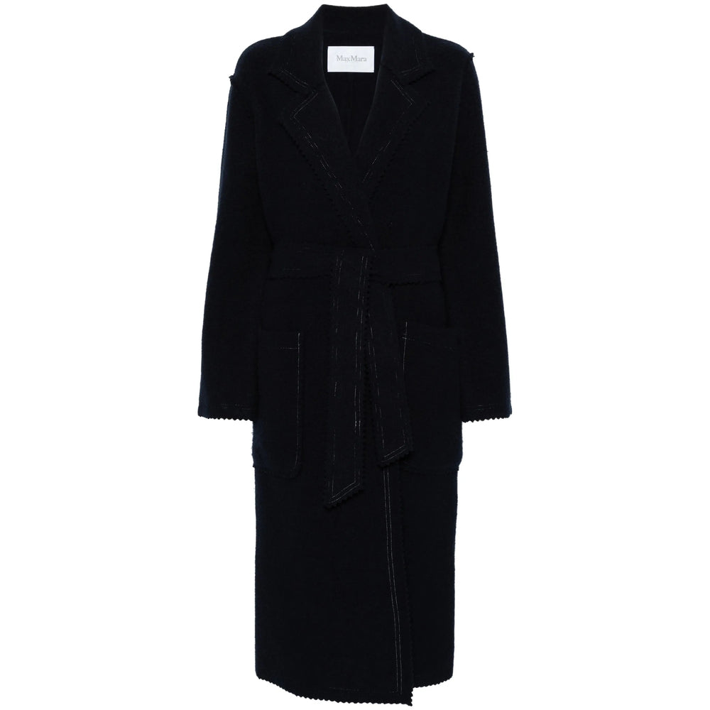 Max Mara Coats - Blue | 942413e403335d4614117c96f3ec74ca27a470d1
