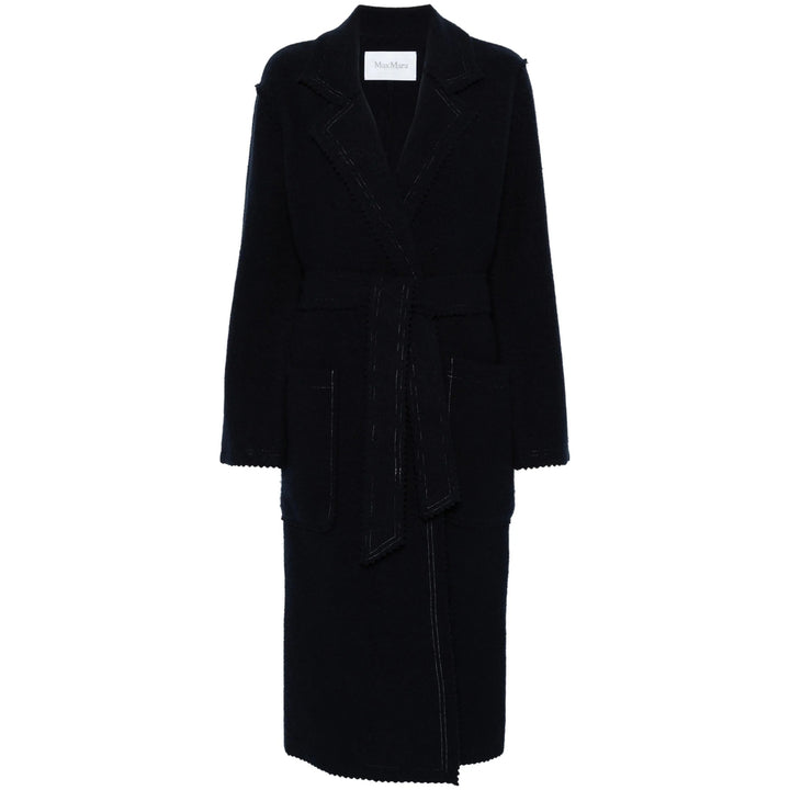Max Mara Coats - Blue | 942413e403335d4614117c96f3ec74ca27a470d1