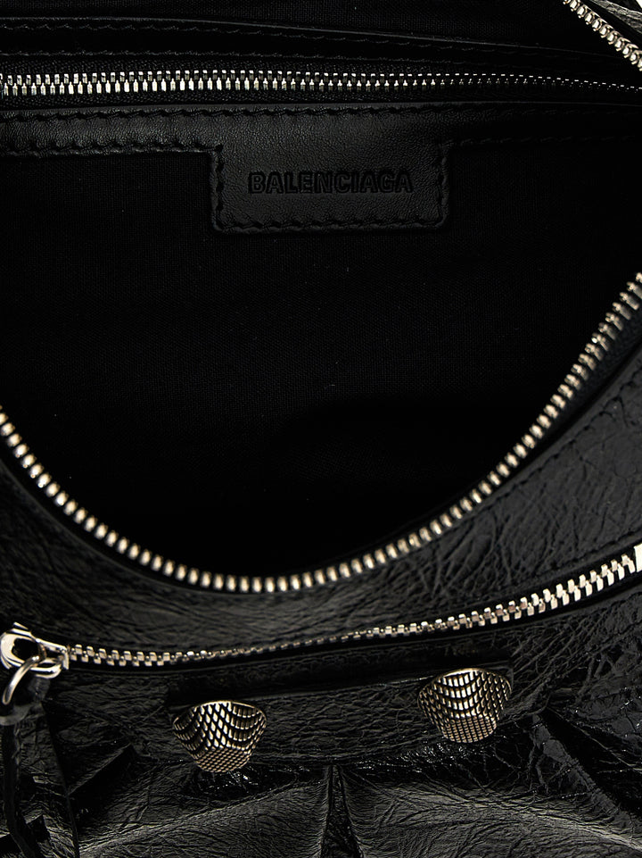 Balenciaga Le Cagole S Shoulder Bags - Black | 7b41808458b903b96a3a54add4046a9822b03be0