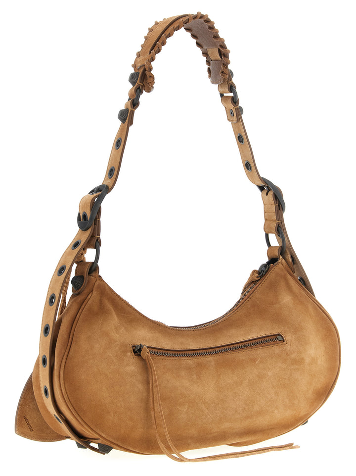 Balenciaga Le Cagole S Shoulder Bags - Brown | 93a48625d9fdb29d36b2ae36f65c74f8076a3d1b