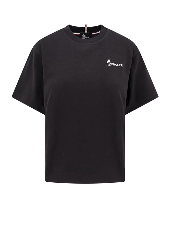 Cotton T-Shirt With Frontal Logo