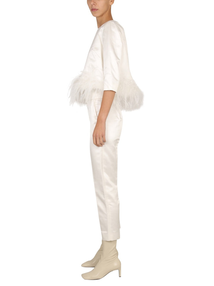 Max Mara Pants - White | 9b8d22f4c088ad1aab8bb916a9521294bb27a39d