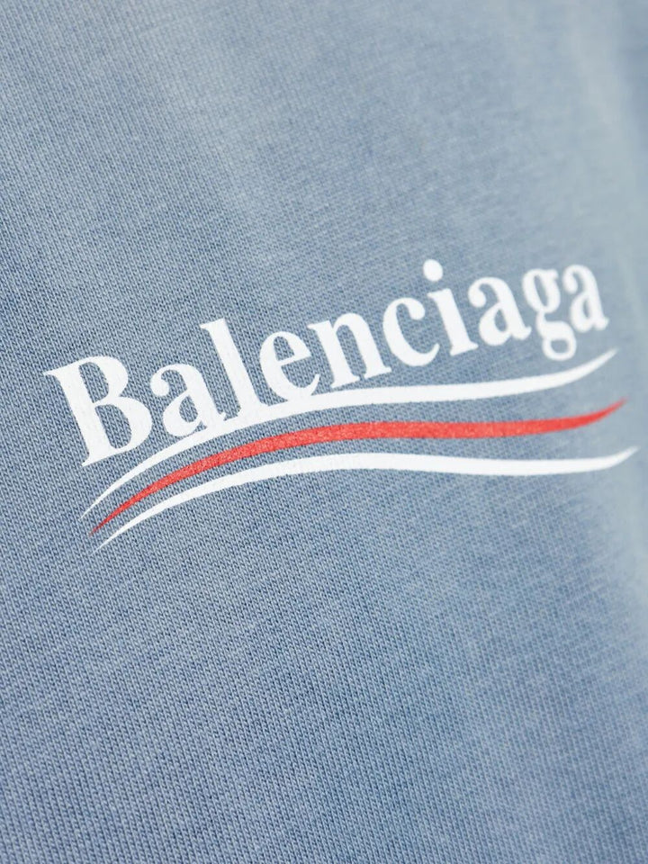 Balenciaga T-shirts and Polos - Blu e verdi | 7a8033bec4984381901081fda93b1ecdcf778db8