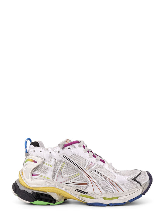 Mesh And Nylon Low-Top Sneakers