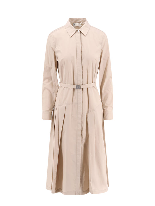 Stretch Cotton Chemisier Dress