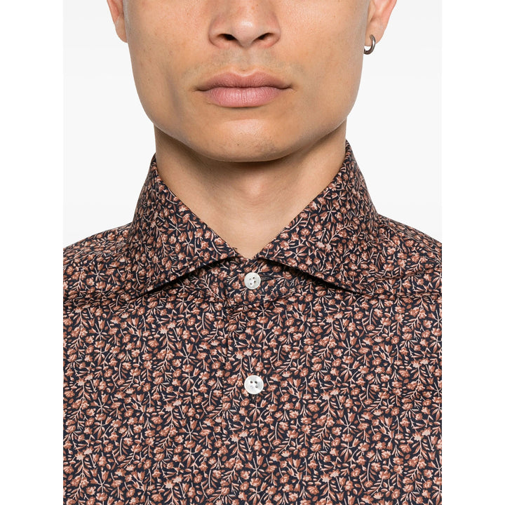Barba Napoli Shirts - Blue, Brown | 8f4a46a5e3b37b7ba4e4ed1ca3fa58066aaea78d