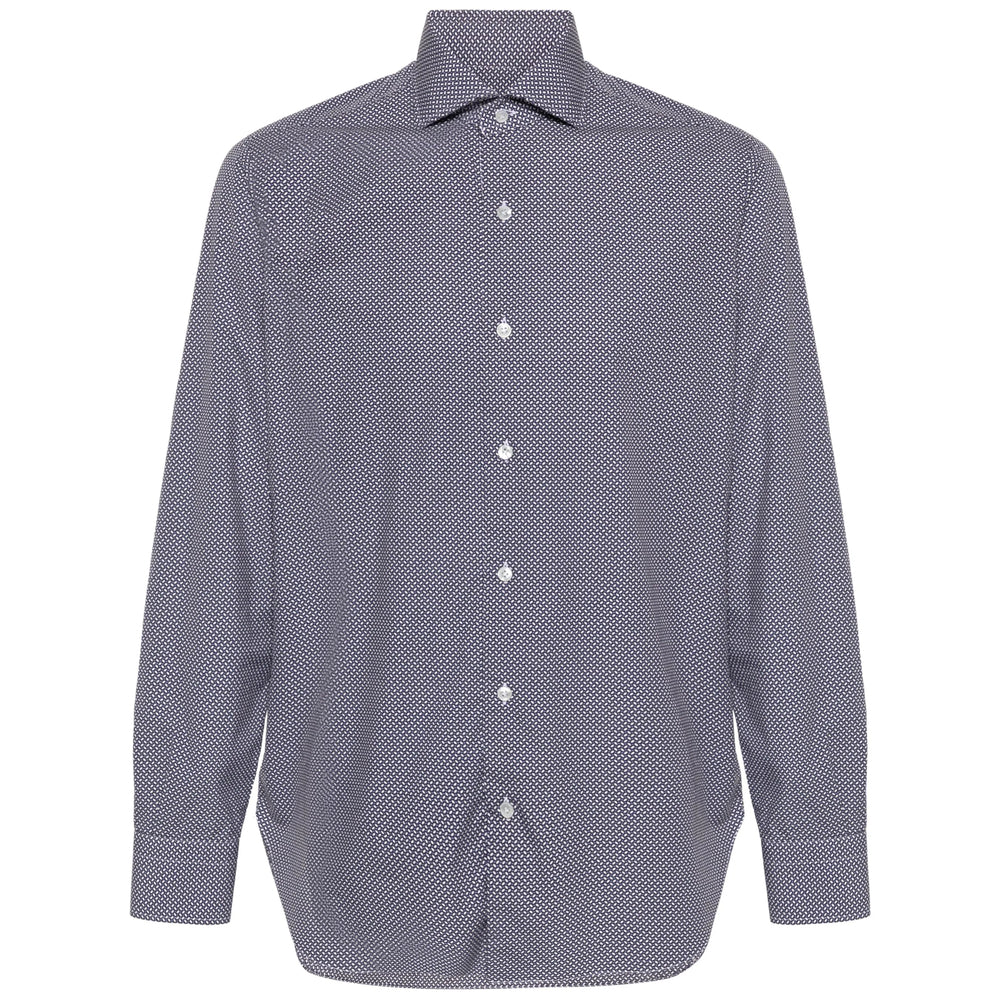 Barba Napoli Shirts - Blue, White | e925e82f78e3a77692eb29498096af47b3ed741c