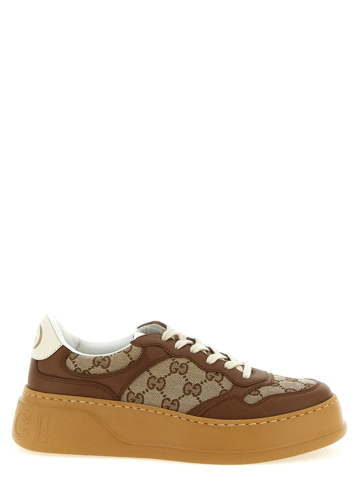 Gucci Gg Sneakers - Brown | c0f3e87081654ad184a5304fe27ab60e47e4af87