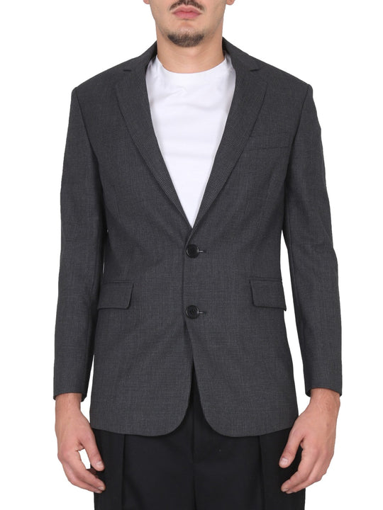 Single-Breasted Virgin Wool Jacket