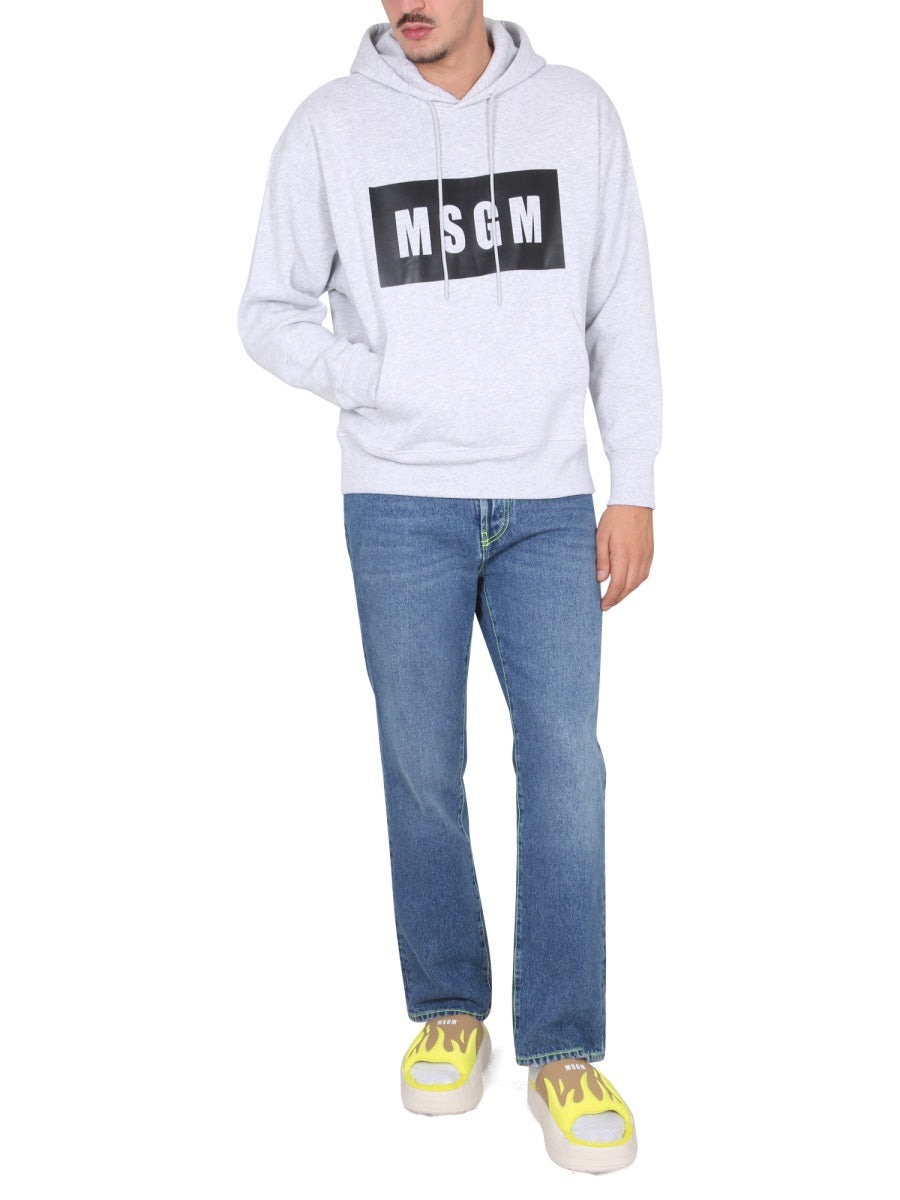 MSGM Sweatshirts - Grey | Wanan Luxury