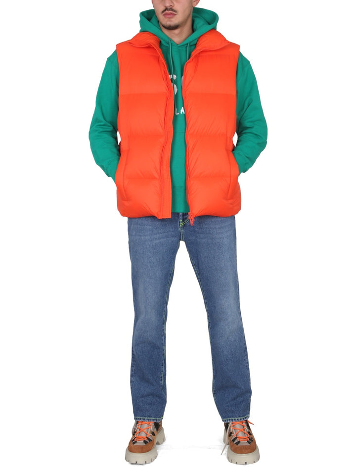 Msgm Gilet - Orange | 490b3424b36e52b650f85042a97b108f84d45bad