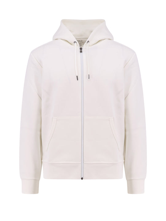 Cotton Blend Sweatshirt With Iconic Logo