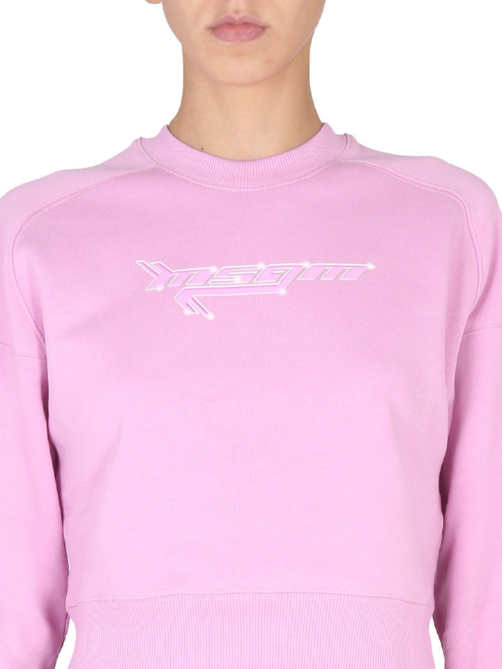 MSGM Sweatshirts - Pink | Wanan Luxury