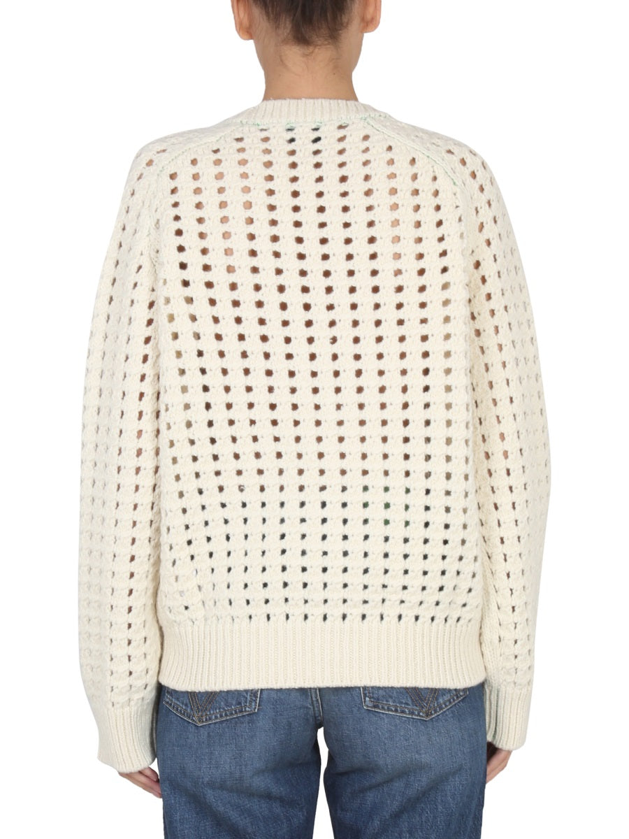 Bottega Veneta Sweaters - White | a0d0060a361a07ac29141f09fc788378c89383e8