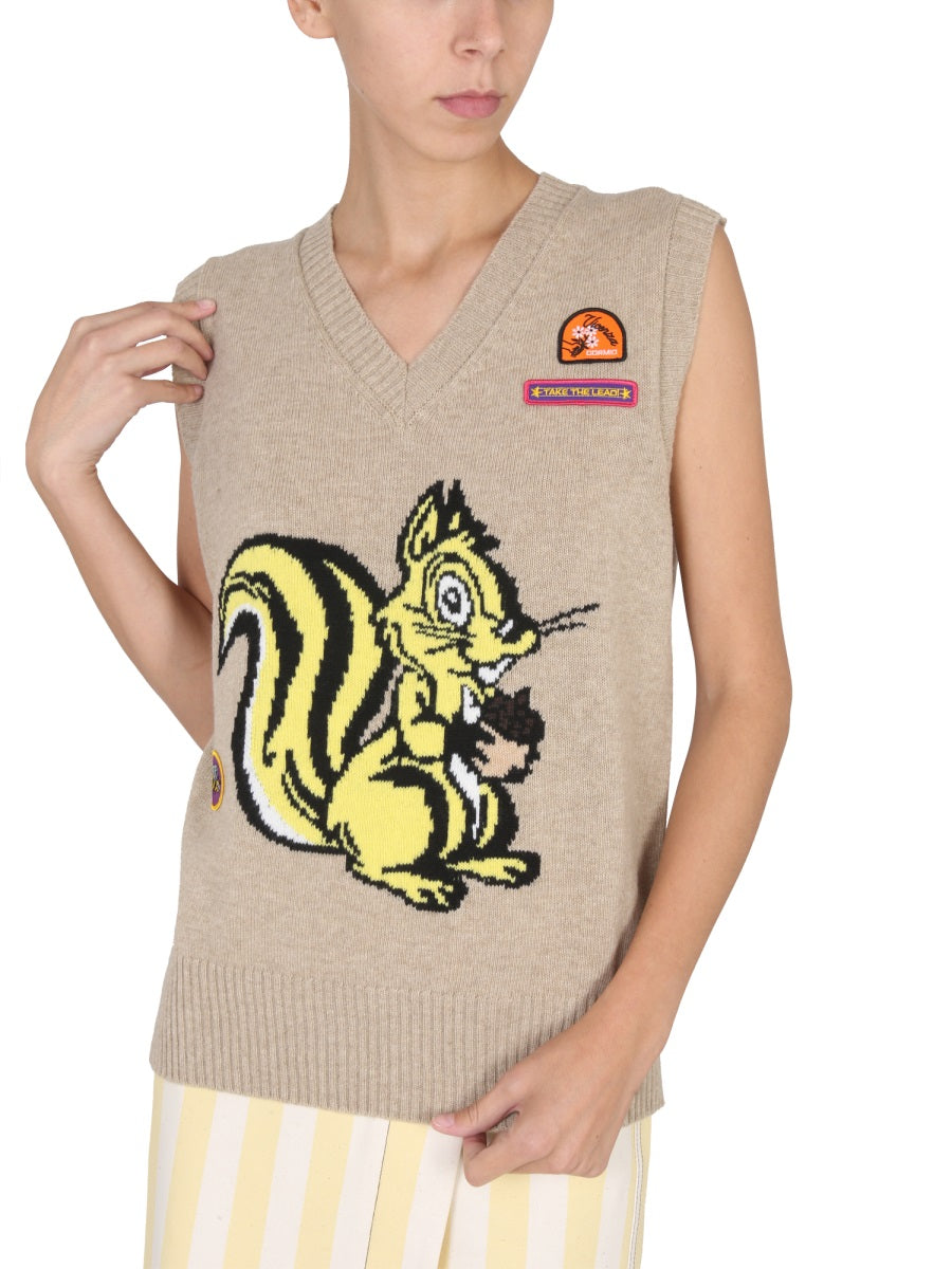 CORMIO Gilet - Beige | Wanan Luxury