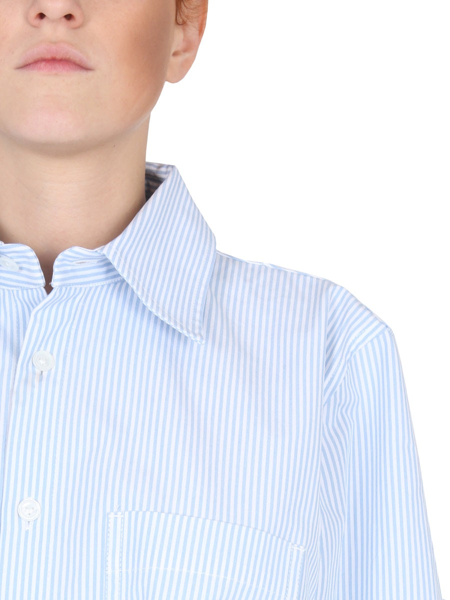 Bottega Veneta Shirts - Azure | 92f2439e67d28977008fe08452f635fed3902f05