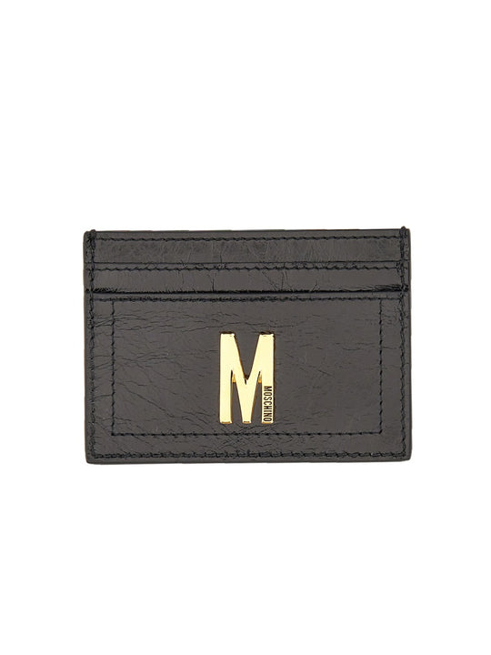 Card Holder With Gold Plaque