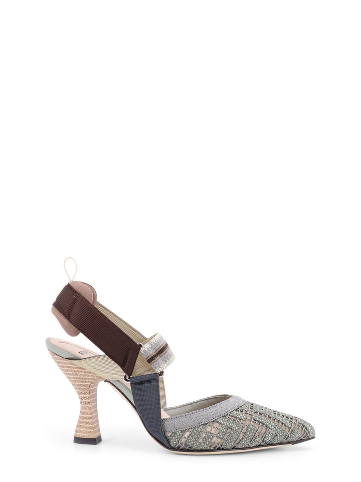 Fendi Sandals - Blue and green | 280250764f6c5d40f0d4dd4d0847ac433106678a