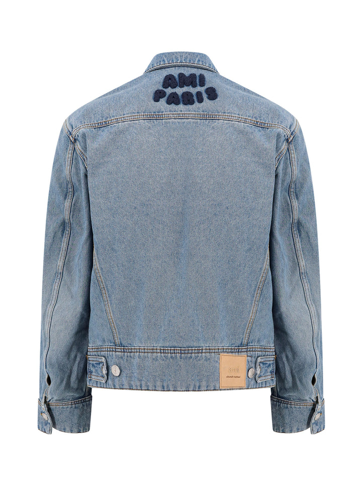 Ami Paris Jackets - Blue and green | 3268bff436d6b5912f94978559a7a7ee172cd334