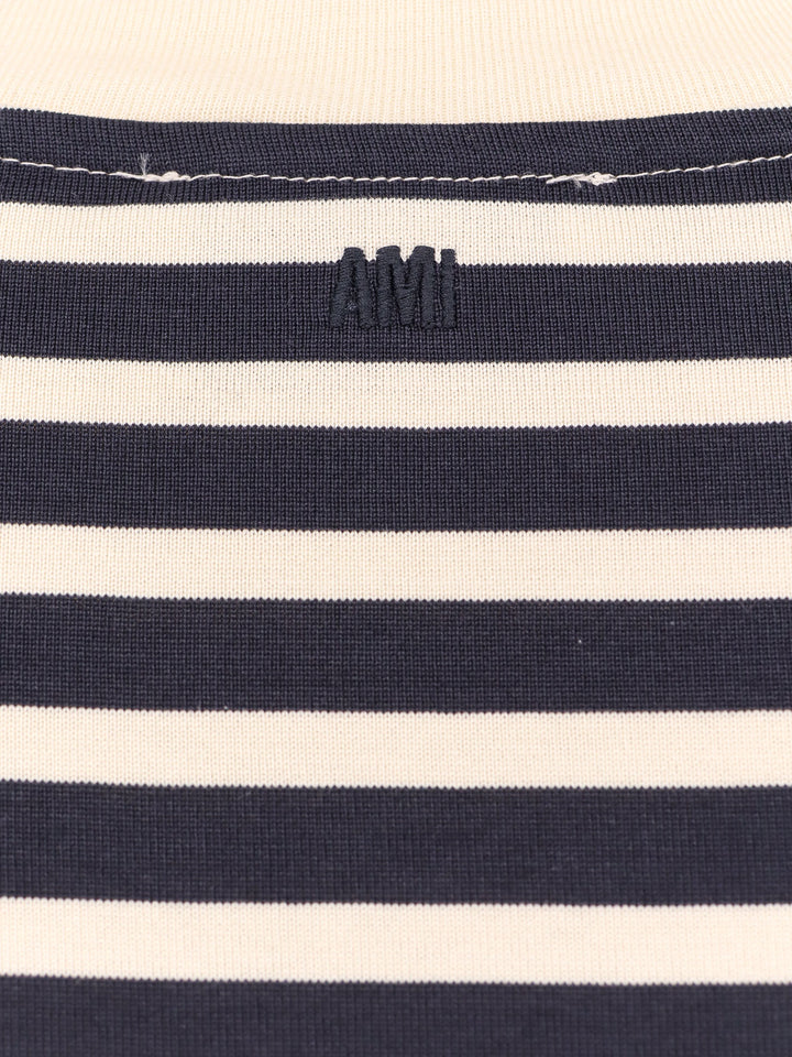 Ami Paris T-shirts and Polos - Blue and green | d1ad20187e65b3bd1c08da204ea78600cb2d75fa