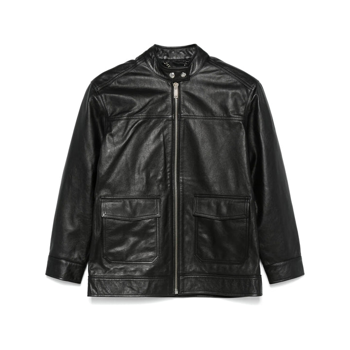Anine Bing Leather Outerwears - Black | b4ffd0e1d83693124af8746b43a6a82bd0963434