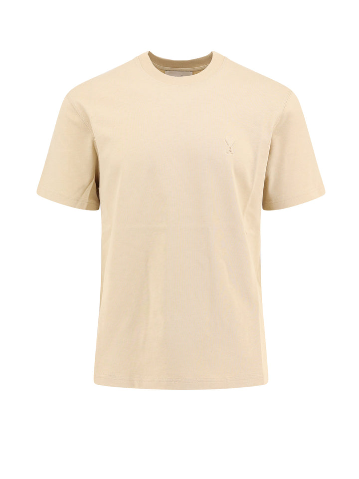 Ami Paris T-shirts and Polos - Light and natural | 0f213fbf9da9f987e1aac677dc6a53c52c4c48ed