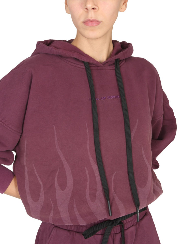 Vision of Super Sweatshirts - Burgundy | Wanan Luxury