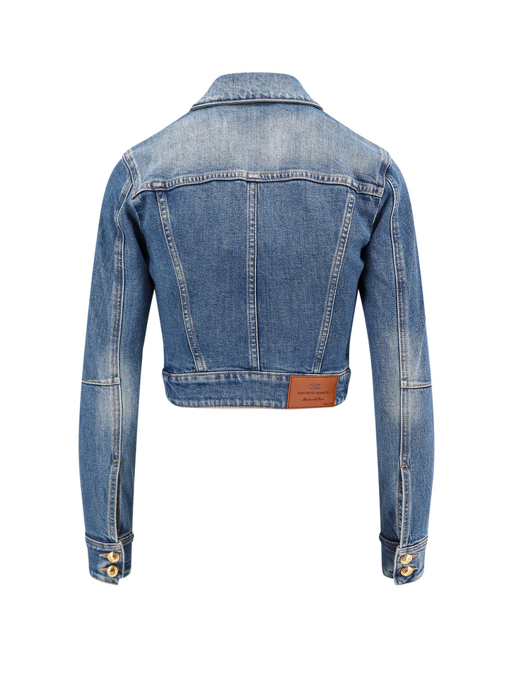 Elisabetta Franchi Jackets - Blue and green | 0db81253c4ea0905d6fb75fa3fab84f7a4952368