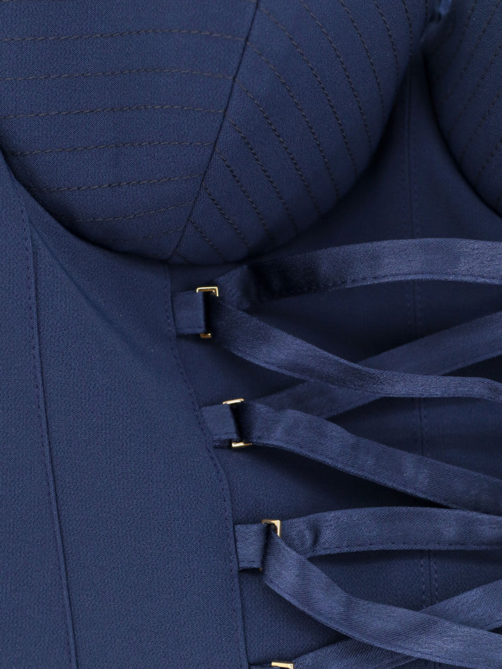 Elisabetta Franchi T-shirts and Polos - Blue and green | ecb3fb3311b2ea52b671651b3987b46610b5d994