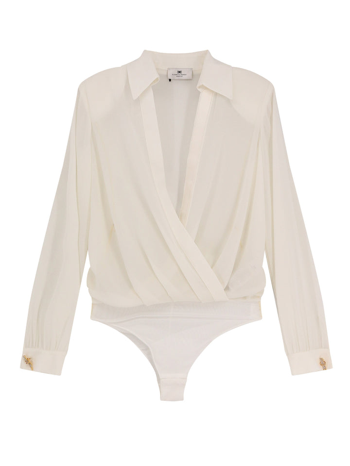 Elisabetta Franchi Shirts - Light and natural | c9e3b9ce8457ffb8bd2778e988fbe4c0f4ba452f