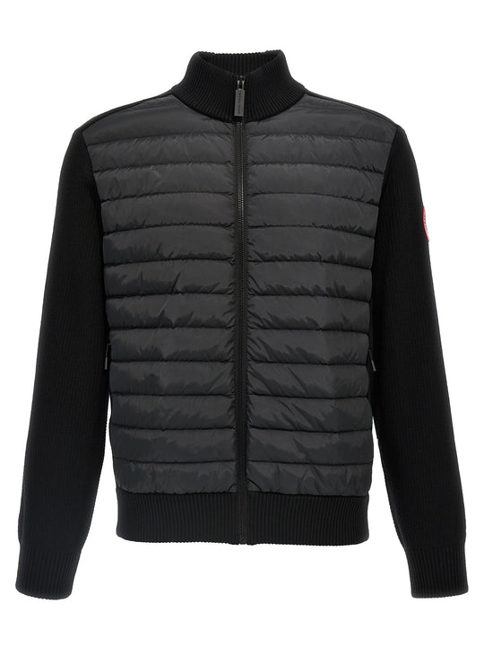 Hybridge® Quilted Knit Puffer Jackets Black