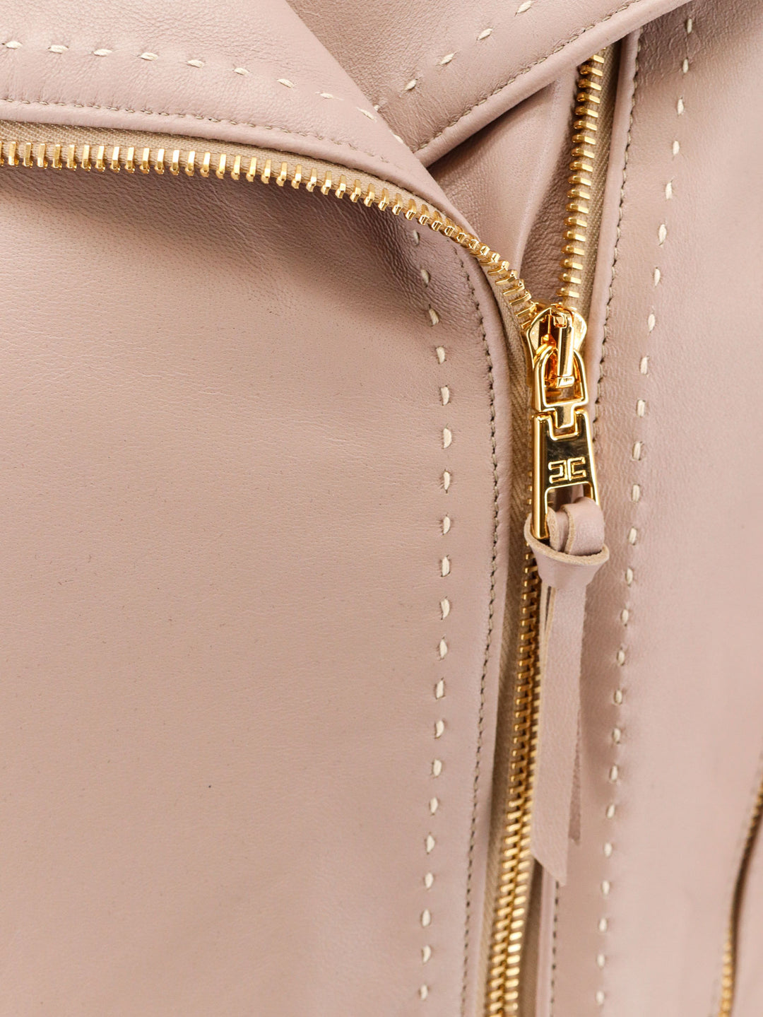 Elisabetta Franchi Jackets - Light and natural | a08b77d66e0cbaf5f738a229b06e97282cd407c2