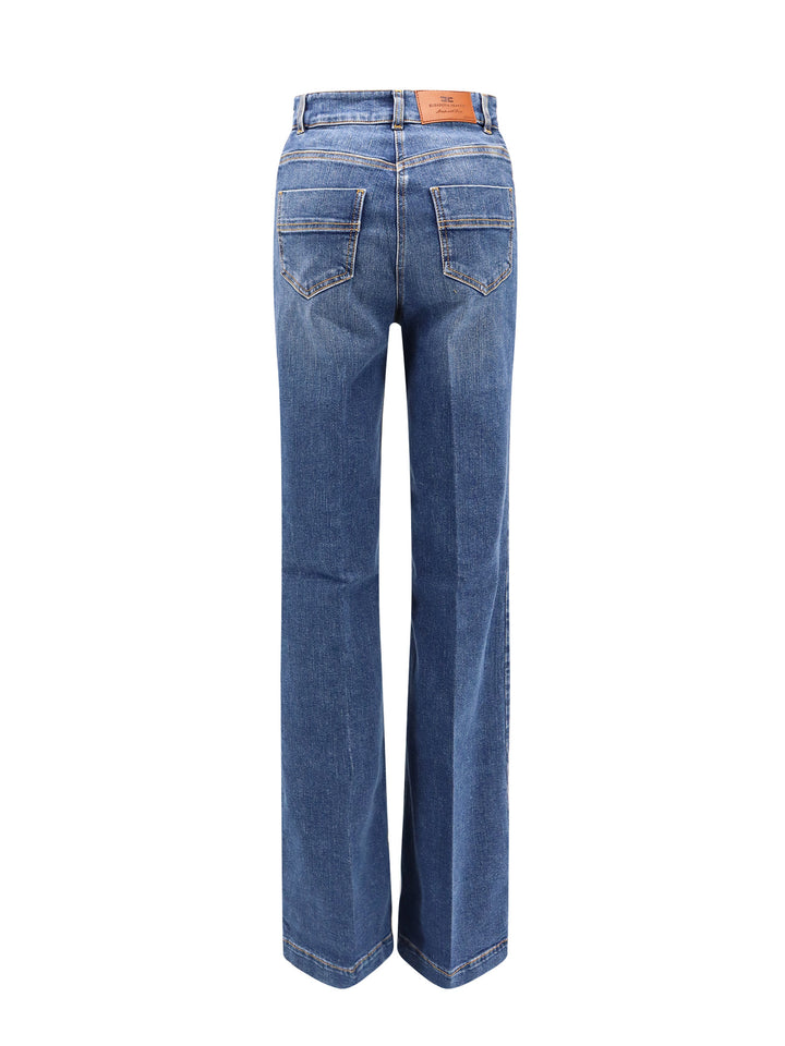 Elisabetta Franchi Jeans - Blue and green | c80c981619d8b67febababb9569810d94e0268ad