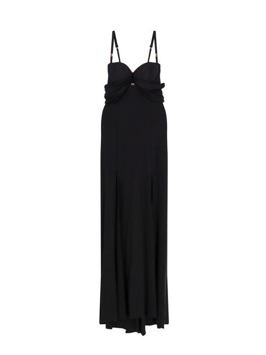 Red Carpet Stretch Viscose Long Dress
