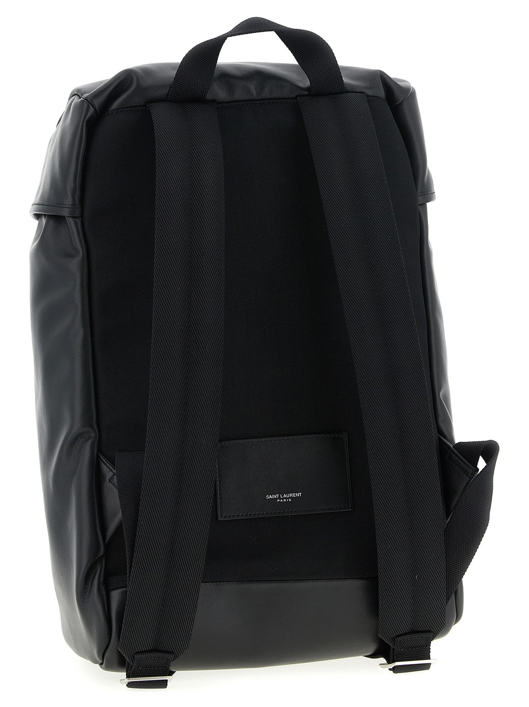 Saint Laurent Leather Backpack Backpacks & Travels - Black | 4e3d47f88d1b3894341a9d783d33508f9fc264e7