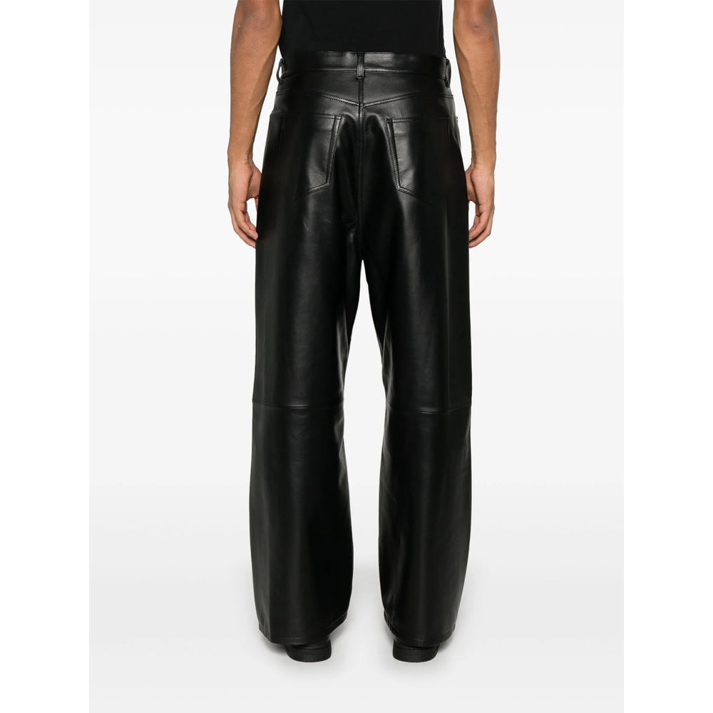 Tonywack Leather Pants - Black | 452aa4ec2f8c497be0f8bf675e53a7762bb25c40