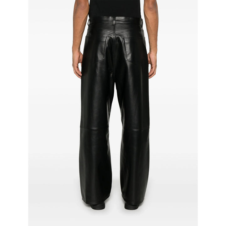 Tonywack Leather Pants - Black | 452aa4ec2f8c497be0f8bf675e53a7762bb25c40