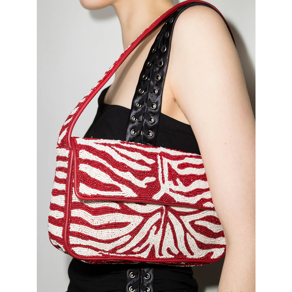 Staud Bags - Red, White | 4a3c21ac2f2fdbbfab748cedaffcebccf8b48c6b