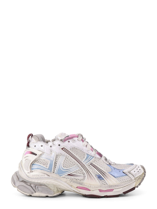 Mesh And Nylon Low-Top Sneakers