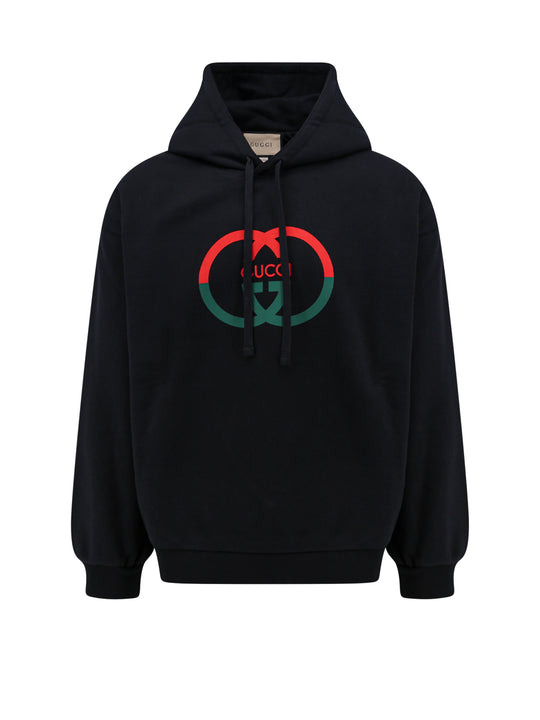 Cotton Sweatshirt With Frontal Logo