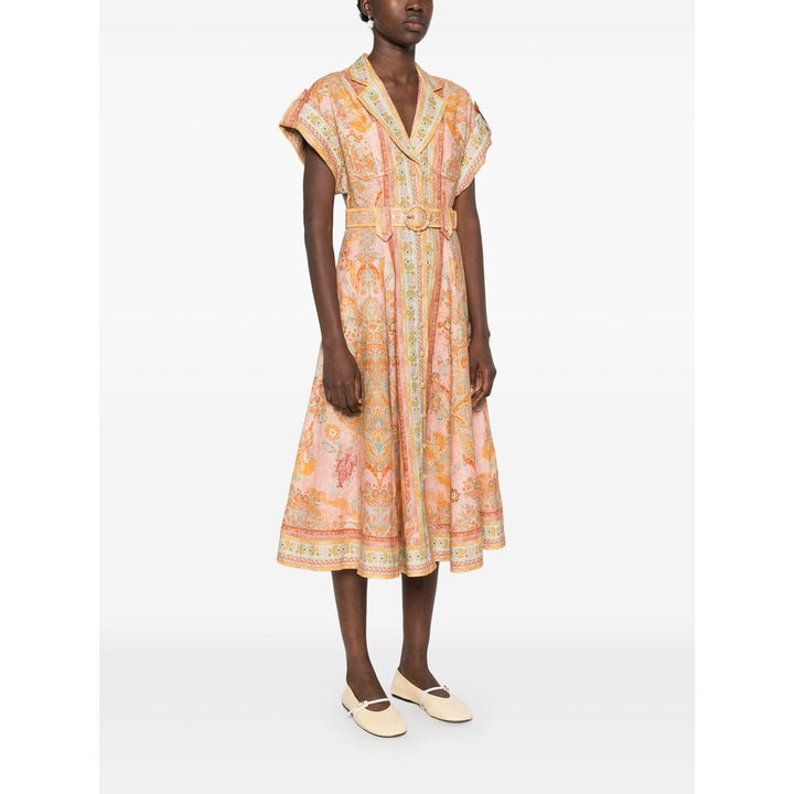 Zimmermann Dresses - Orange, Pink | 04f5c8fab0beb248c466f76c14ef9c974d95e89b