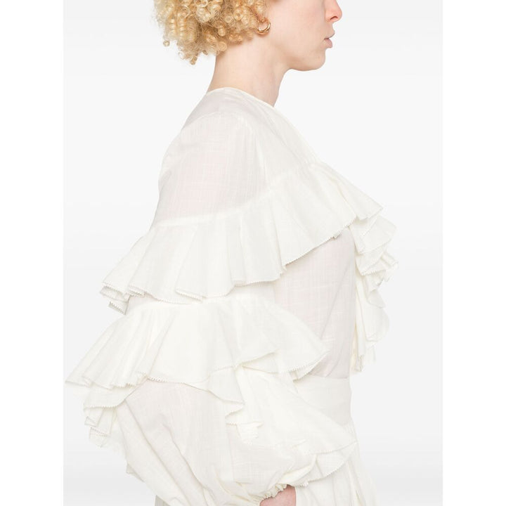 Zimmermann Shirts - White | 755b926f1fabff538bf9b2d13fefce42f469937e