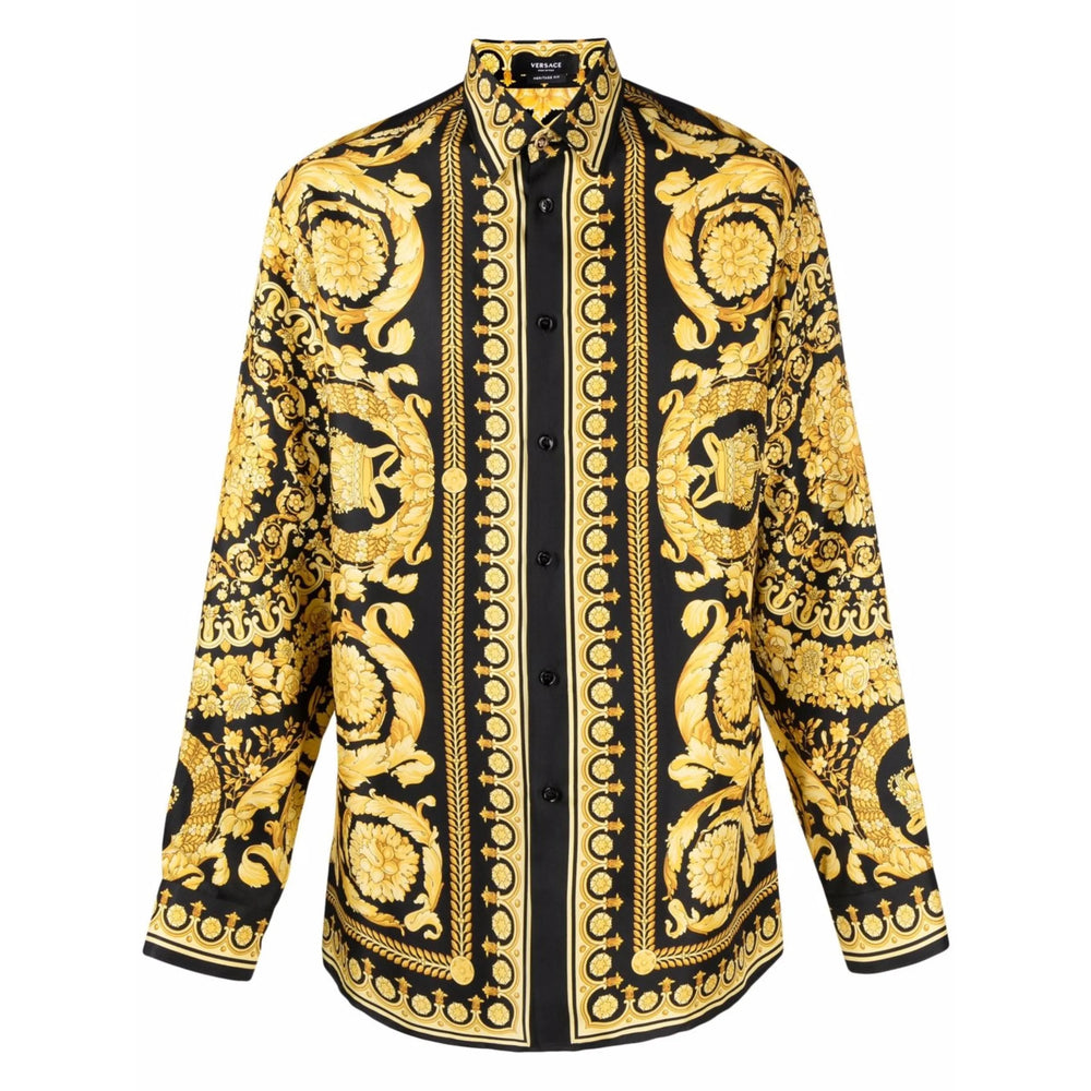 Versace Shirts - Black, Gold | f27411ebac333f1325e6ec3b1f8012764bdd639c