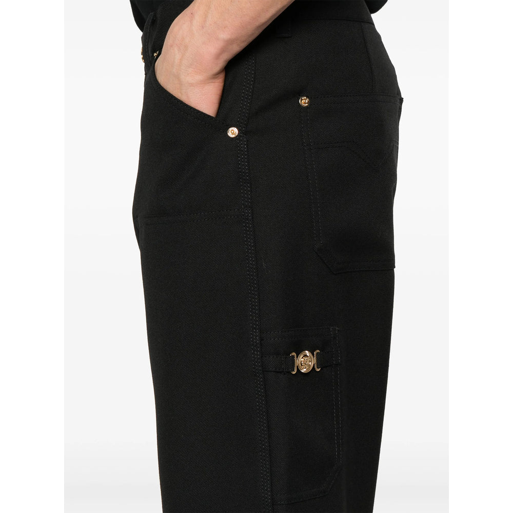 Versace Pants - Black | 66d4bb1cc00ee33e99df6ae092d0fb4b1694ff66