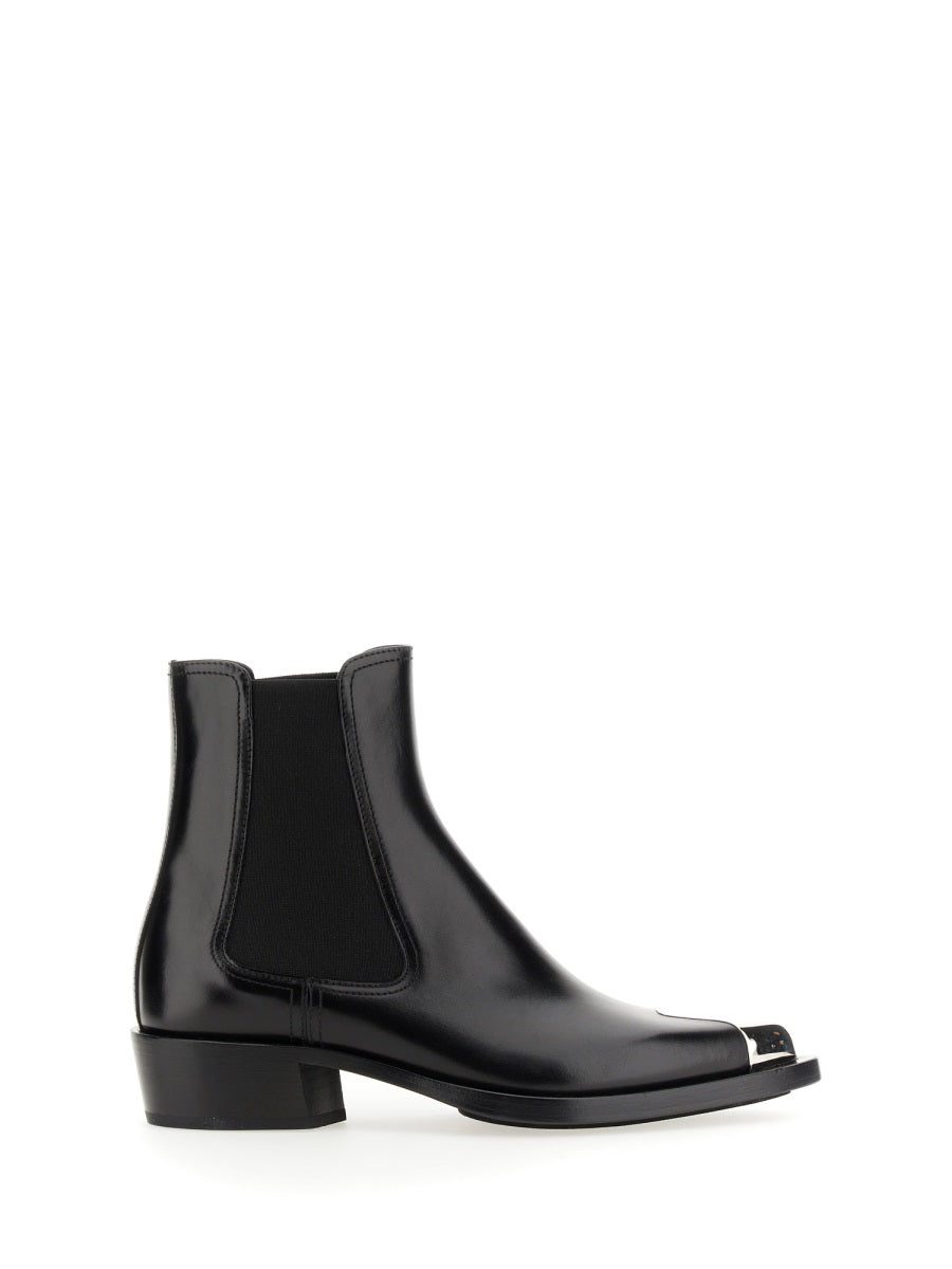 Alexander McQueen Boots - Black | Wanan Luxury