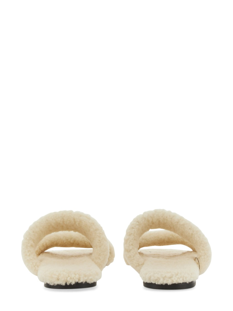 Saint Laurent Sandals - White | Wanan Luxury