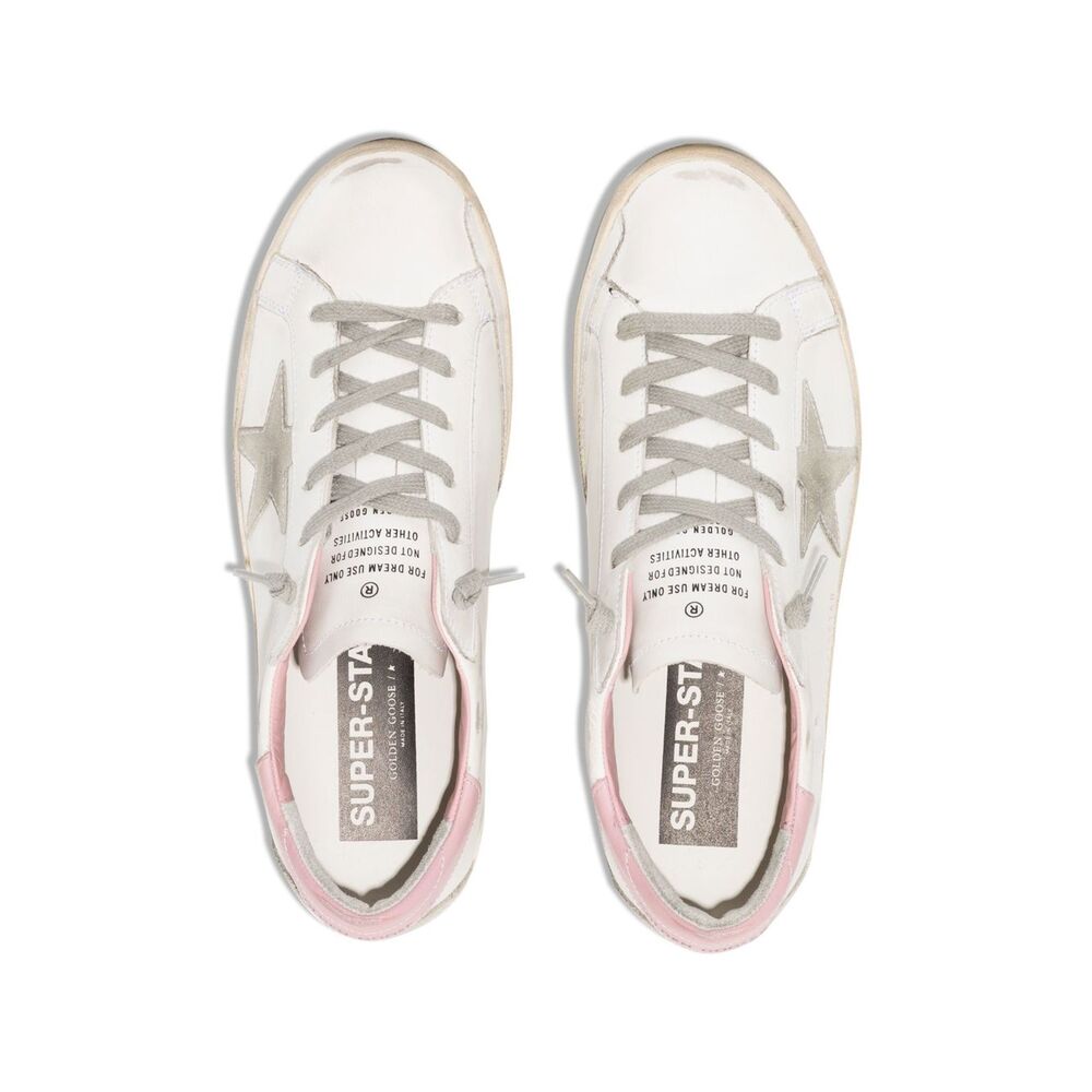 Golden Goose Sneakers - White, Pink | 8356e22dde609410d51e2d3543a696337b2d0354