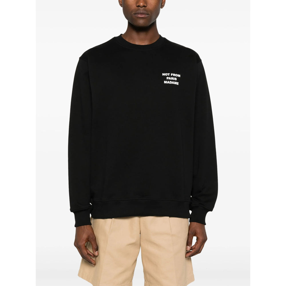 DrôLe De Monsieur Sweatshirts - Black | 7a3bdafda7d4bac6593c4c55a90859a9e7dcdd99