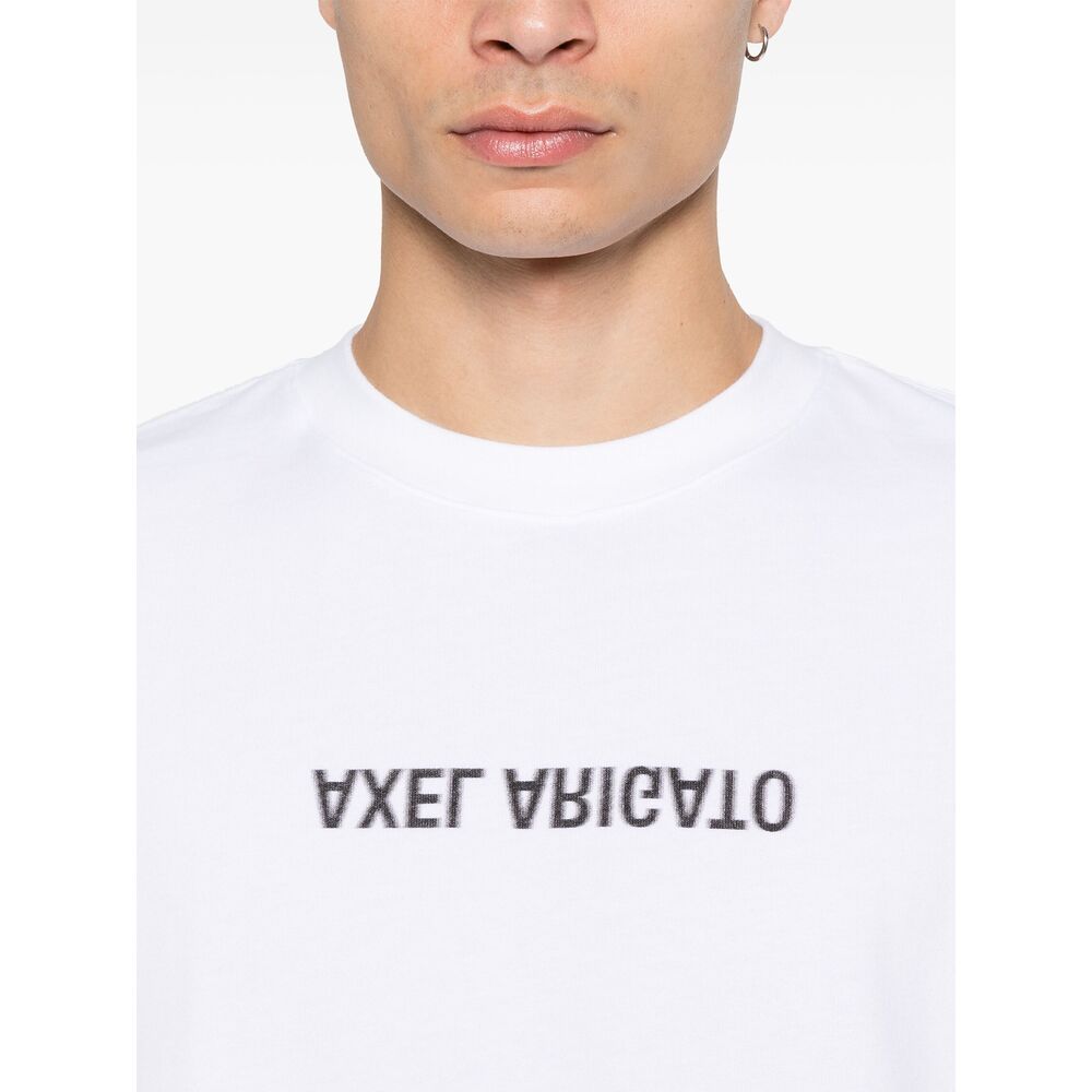 Axel Arigato T Shirts - White | 2f6dc1ccee87d4eb9e365568defe6160f04e7c04