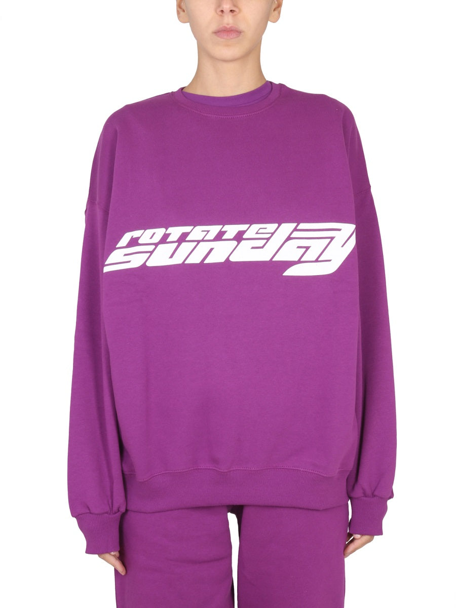 Rotate Birger Christensen Sweatshirts - Purple | Wanan Luxury